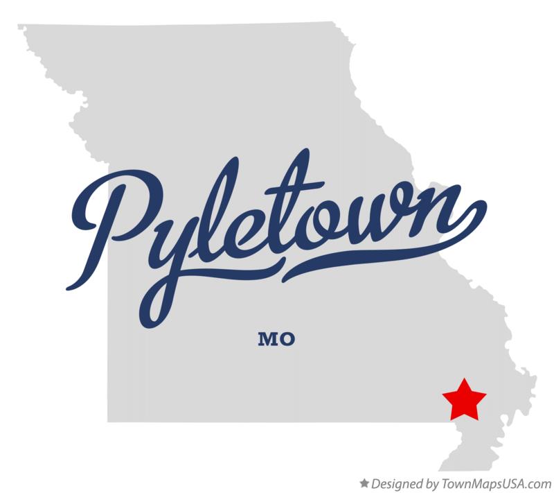 Map of Pyletown Missouri MO
