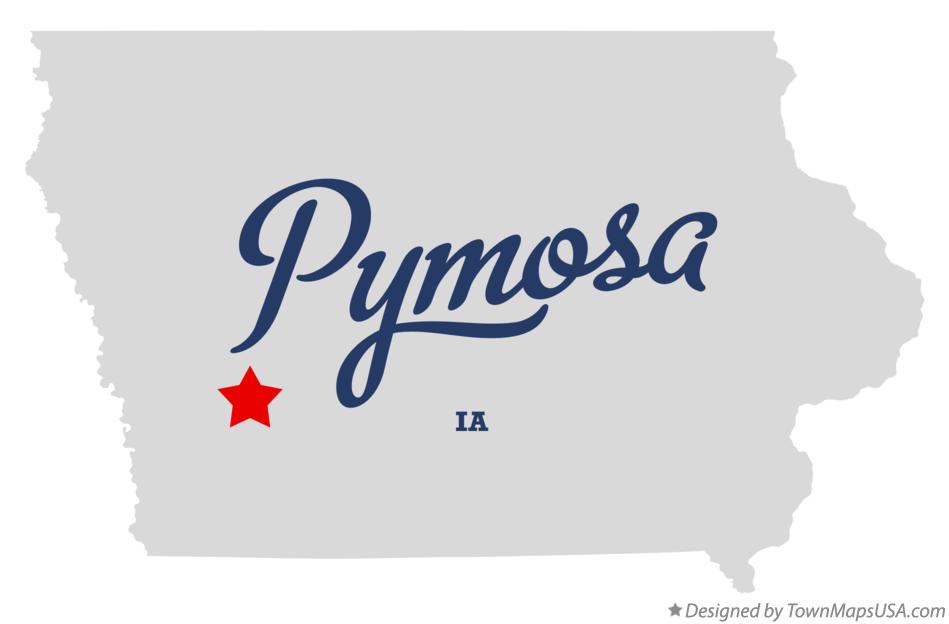 Map of Pymosa Iowa IA