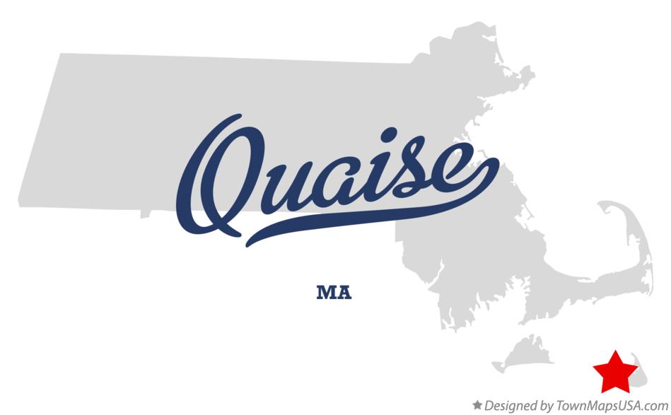 Map of Quaise Massachusetts MA