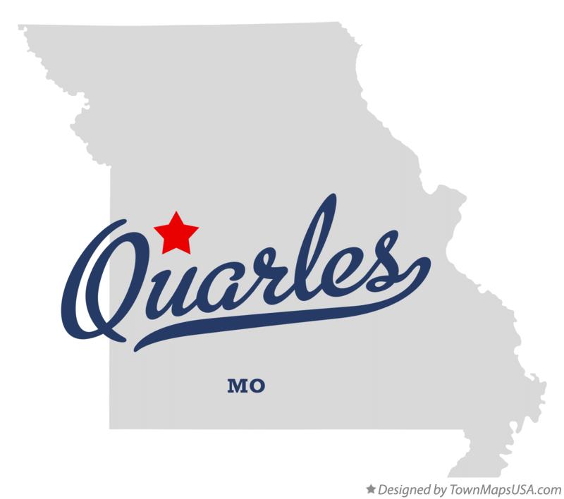 Map of Quarles Missouri MO