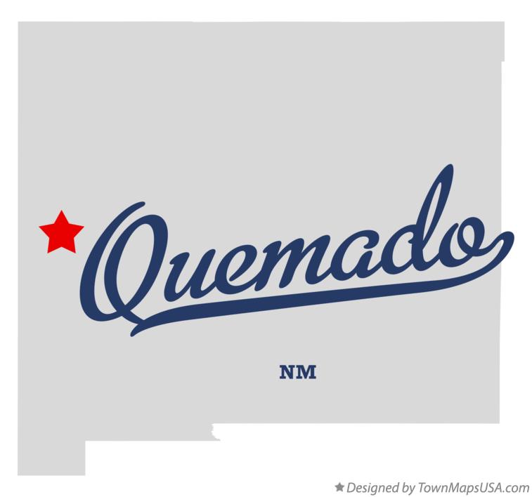 Map of Quemado New Mexico NM