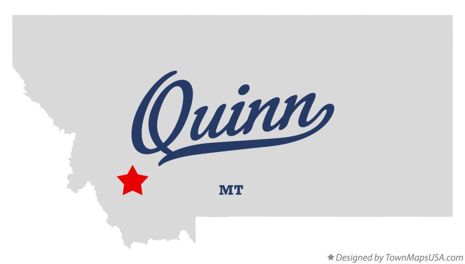 Map of Quinn Montana MT