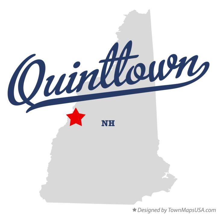 Map of Quinttown New Hampshire NH