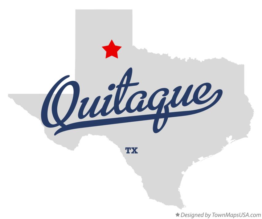 Map of Quitaque Texas TX