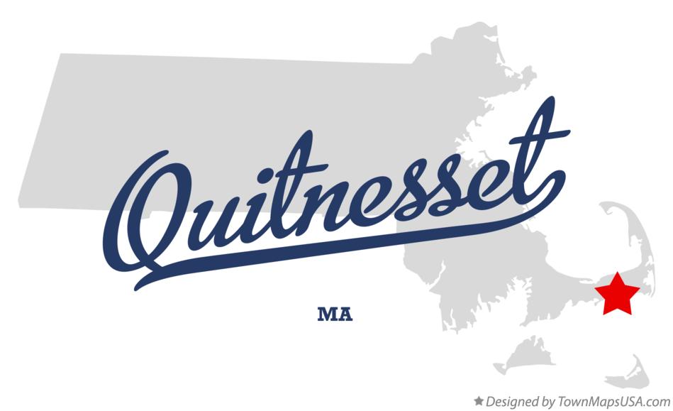 Map of Quitnesset Massachusetts MA