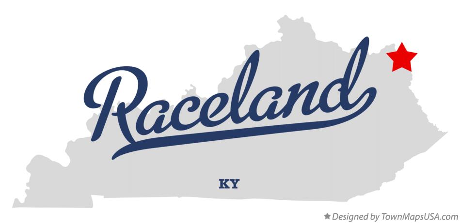 Map of Raceland Kentucky KY