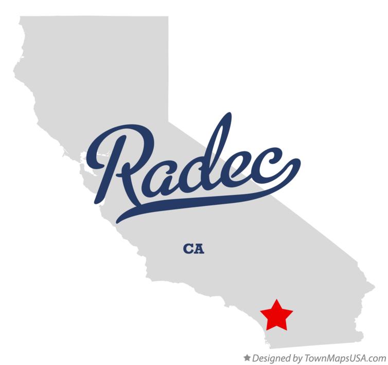 Map of Radec California CA