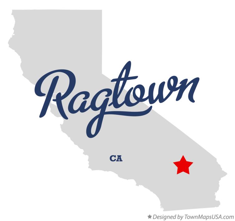 Map of Ragtown California CA