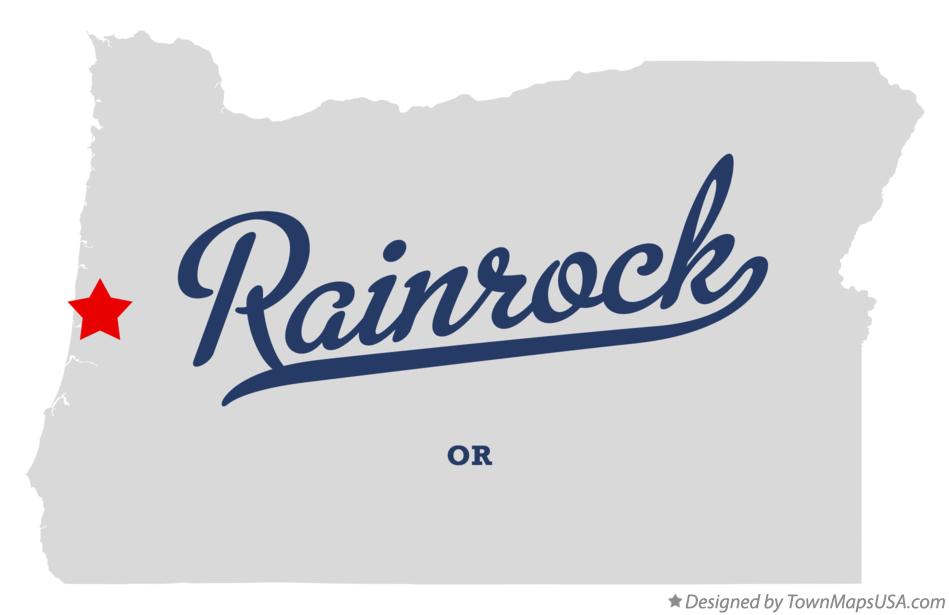 Map of Rainrock Oregon OR