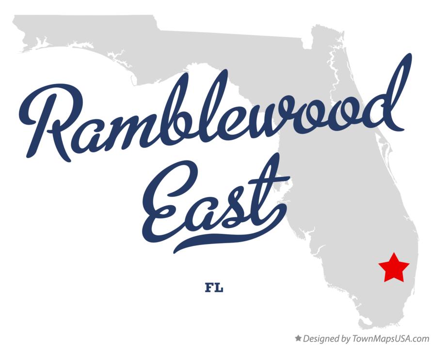 Map of Ramblewood East Florida FL