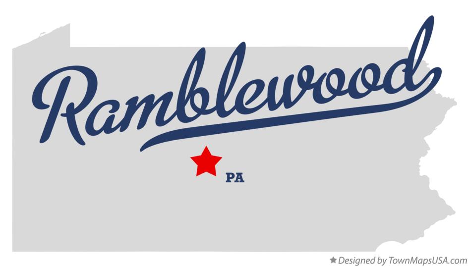 Map of Ramblewood Pennsylvania PA