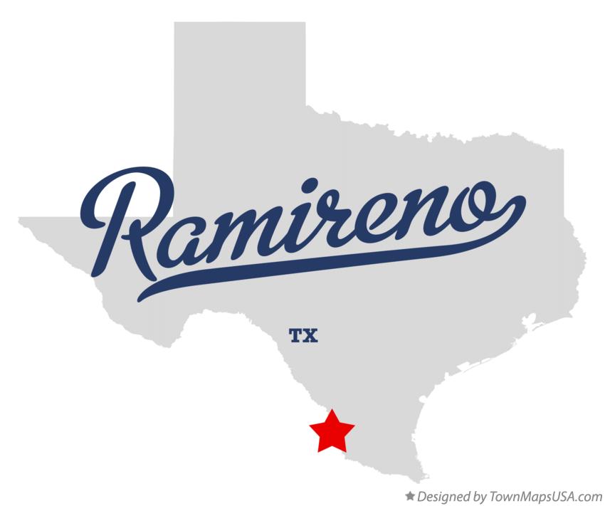 Map of Ramireno Texas TX