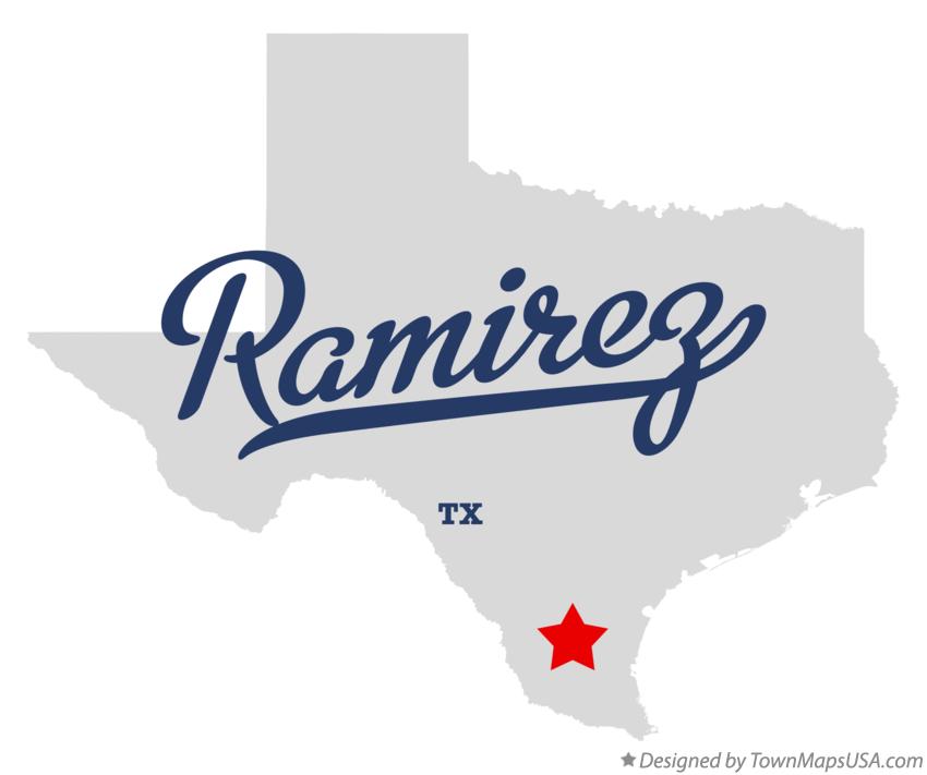 Map of Ramirez Texas TX