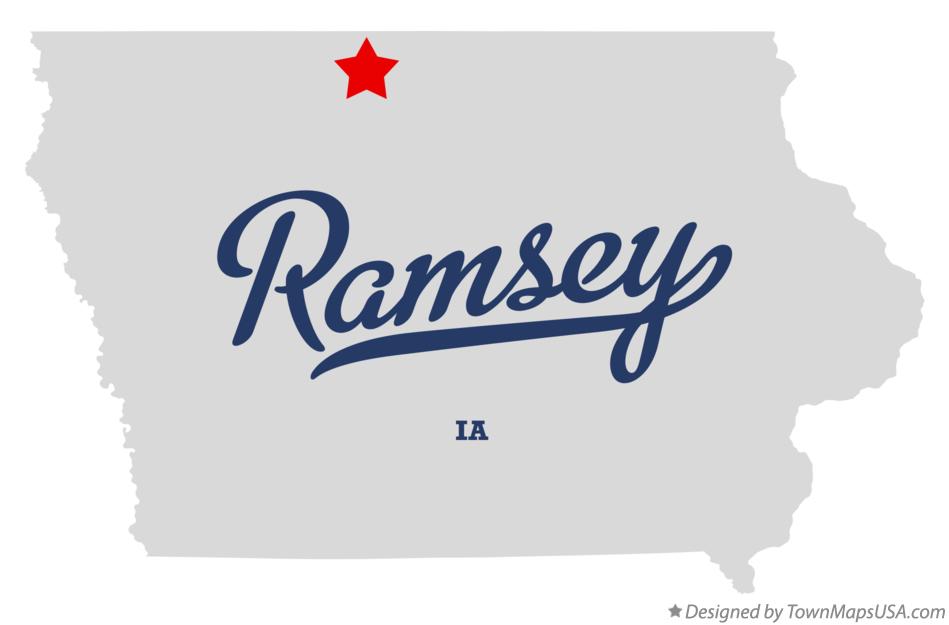 Map of Ramsey Iowa IA