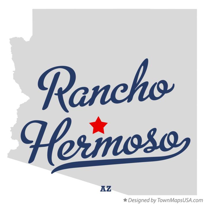 Map of Rancho Hermoso Arizona AZ