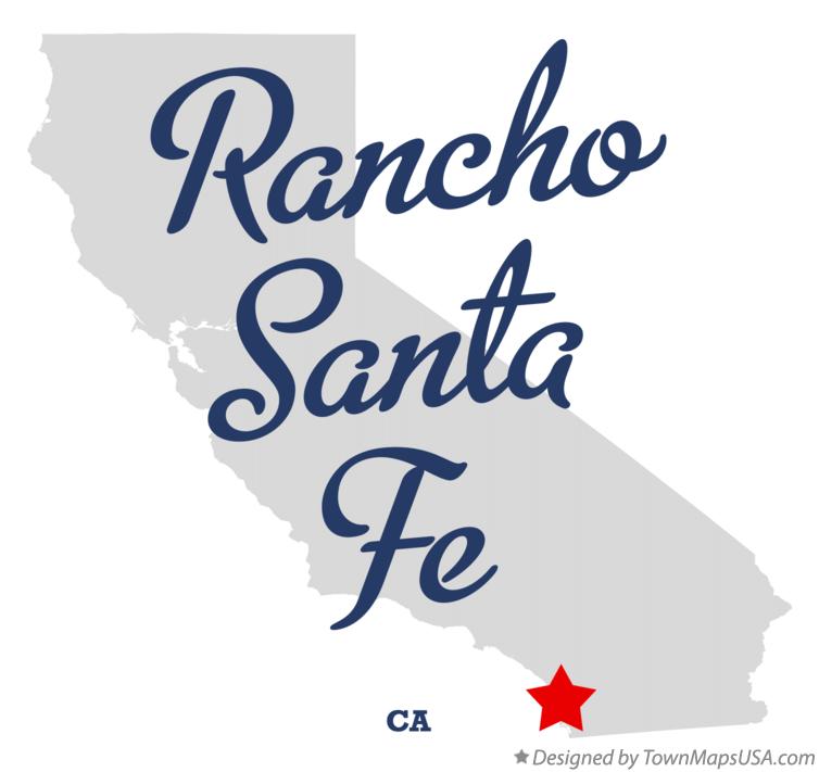 Map Of Rancho Santa Fe Ca California