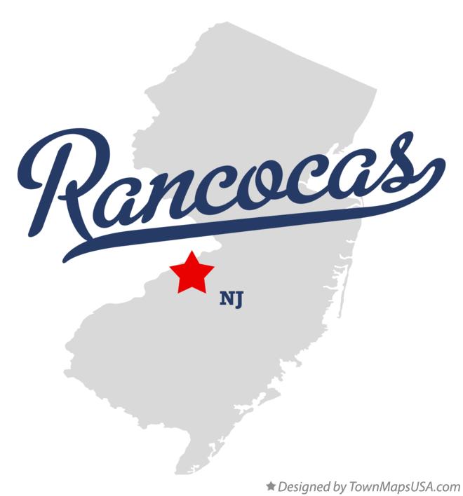 Map of Rancocas New Jersey NJ