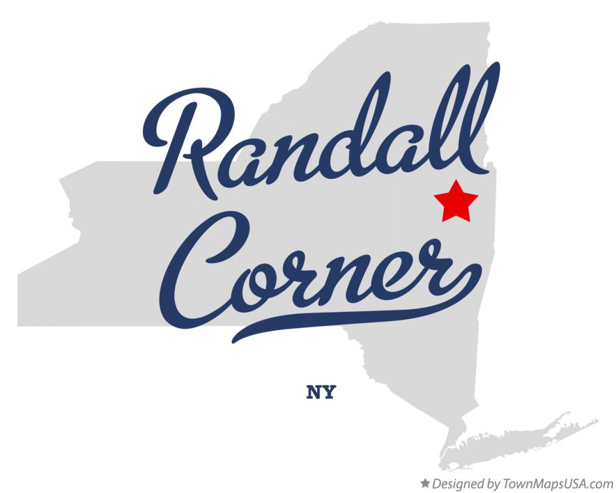 Map of Randall Corner New York NY