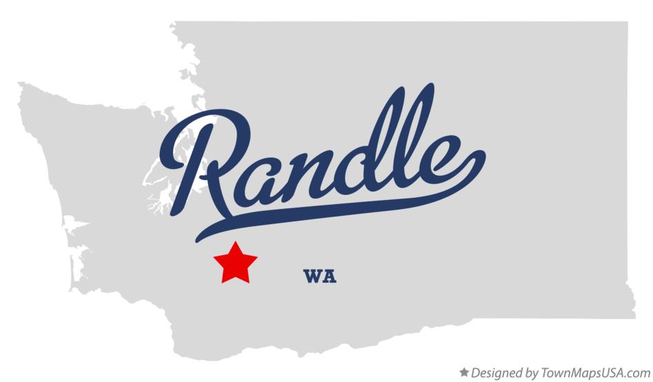 Map of Randle Washington WA