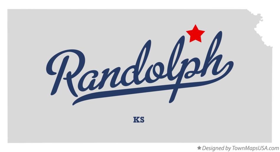Map of Randolph Kansas KS