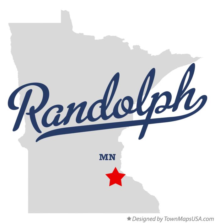 Map of Randolph Minnesota MN