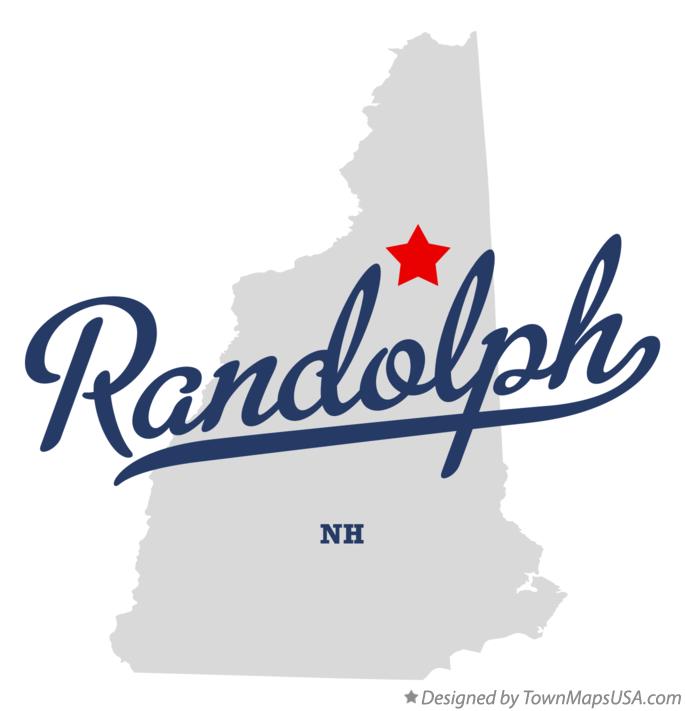 Map of Randolph New Hampshire NH