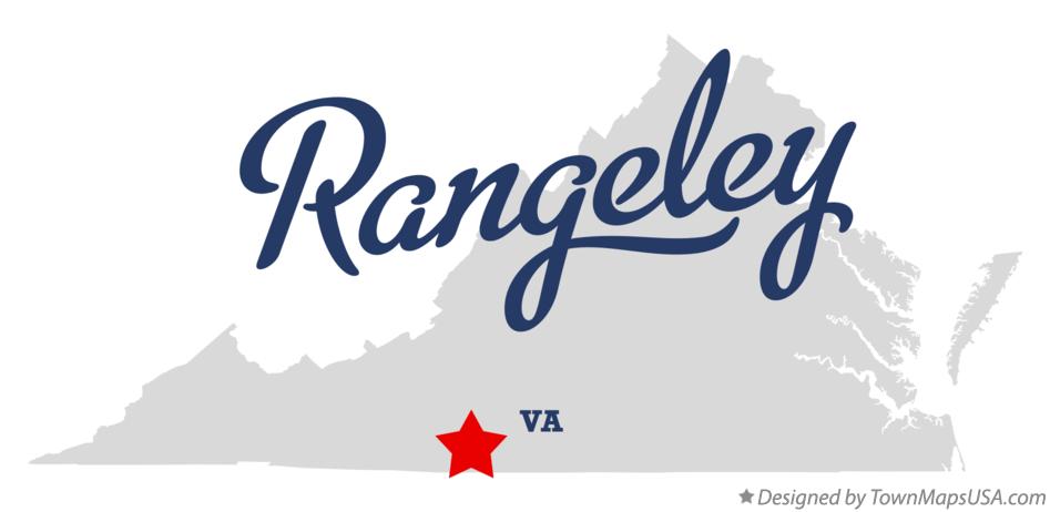 Map of Rangeley Virginia VA