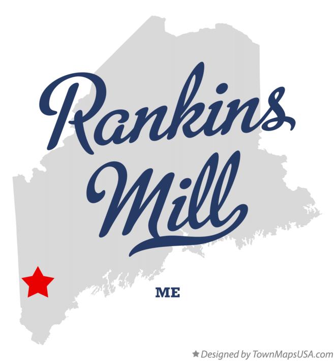 Map of Rankins Mill Maine ME