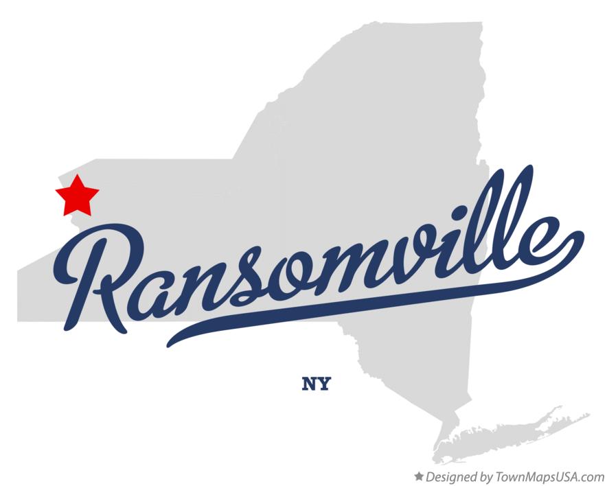 Map of Ransomville New York NY