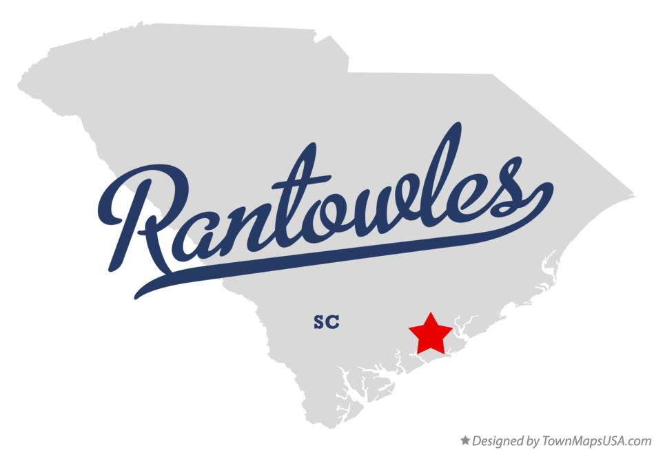Map of Rantowles South Carolina SC