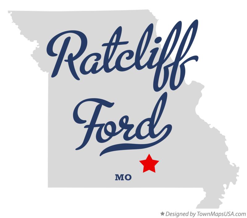 Map of Ratcliff Ford Missouri MO