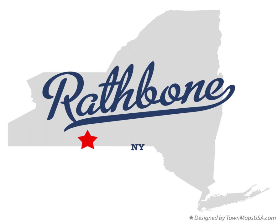 Map of Rathbone New York NY