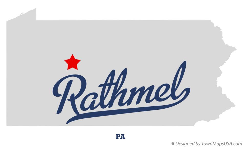 Map of Rathmel Pennsylvania PA
