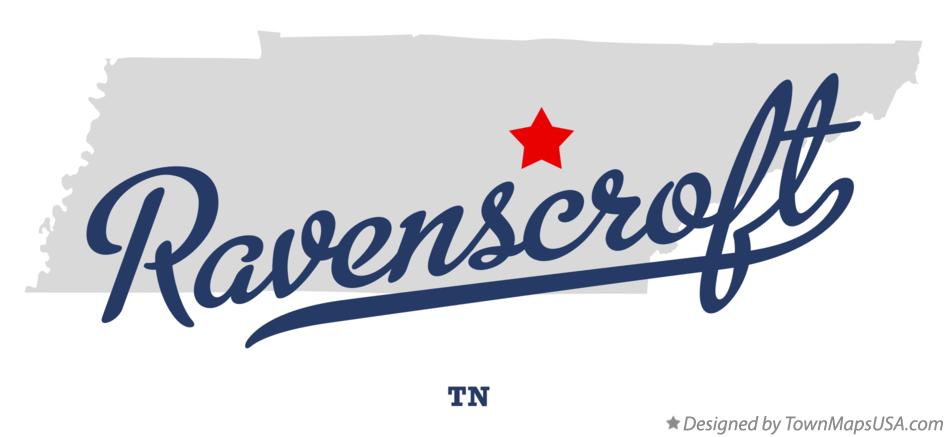 Map of Ravenscroft Tennessee TN
