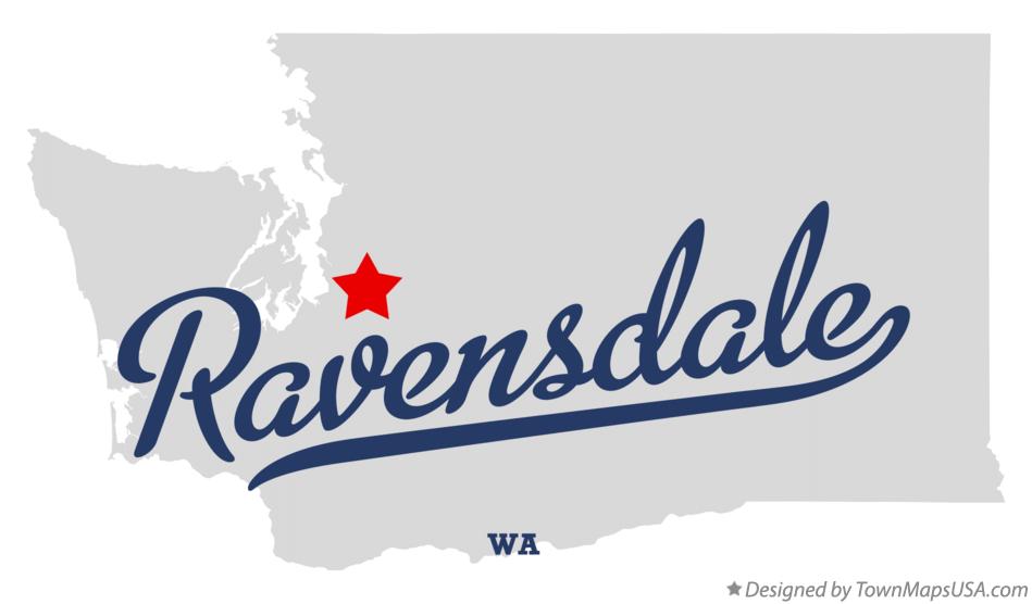Map of Ravensdale Washington WA