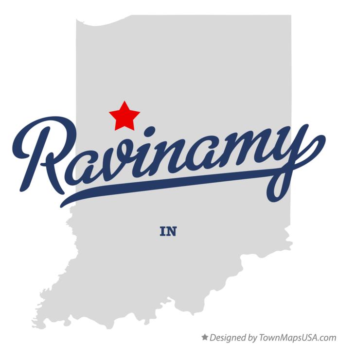 Map of Ravinamy Indiana IN