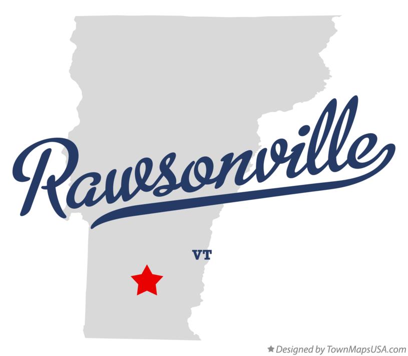 Map of Rawsonville Vermont VT