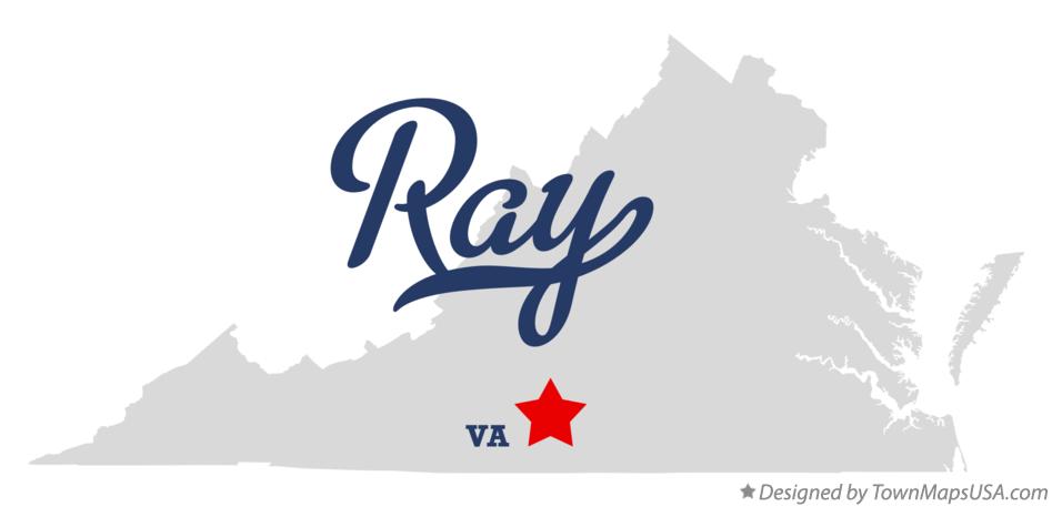 Map of Ray Virginia VA