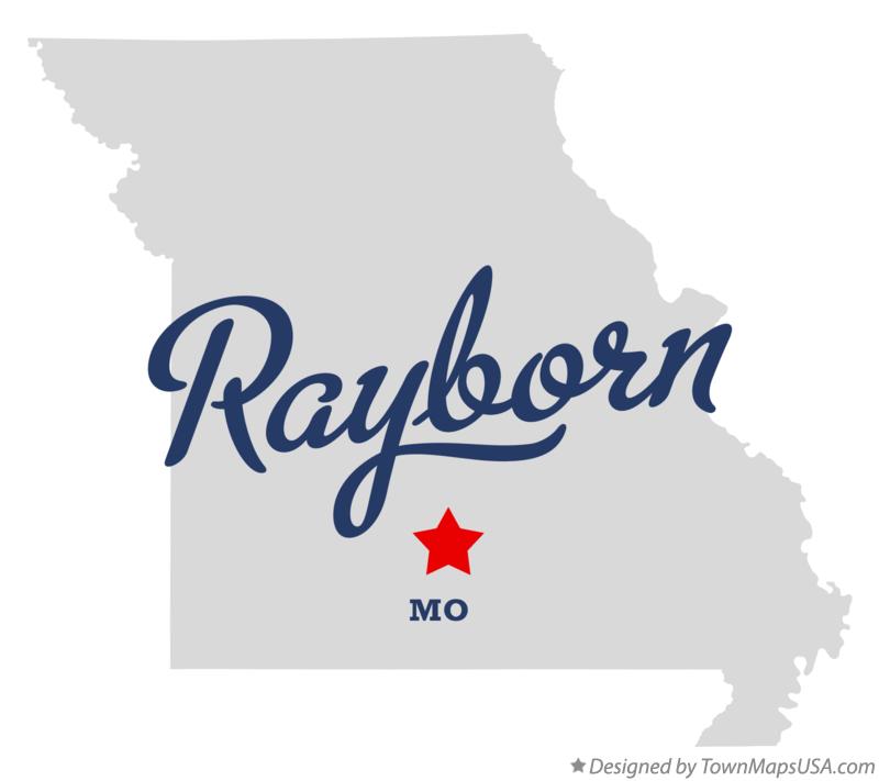 Map of Rayborn Missouri MO