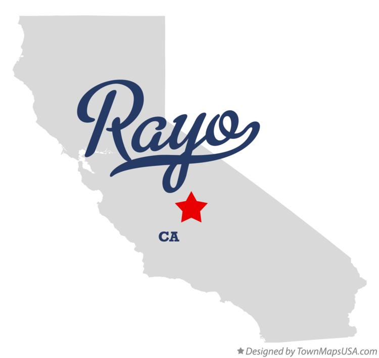 Map of Rayo California CA