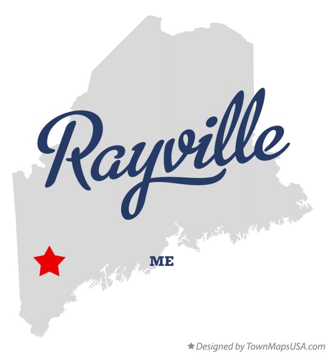 Map of Rayville Maine ME