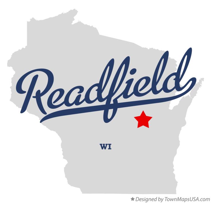 Map of Readfield Wisconsin WI