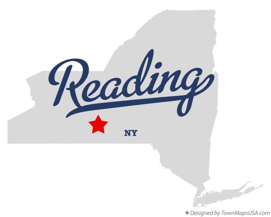 Map of Reading New York NY