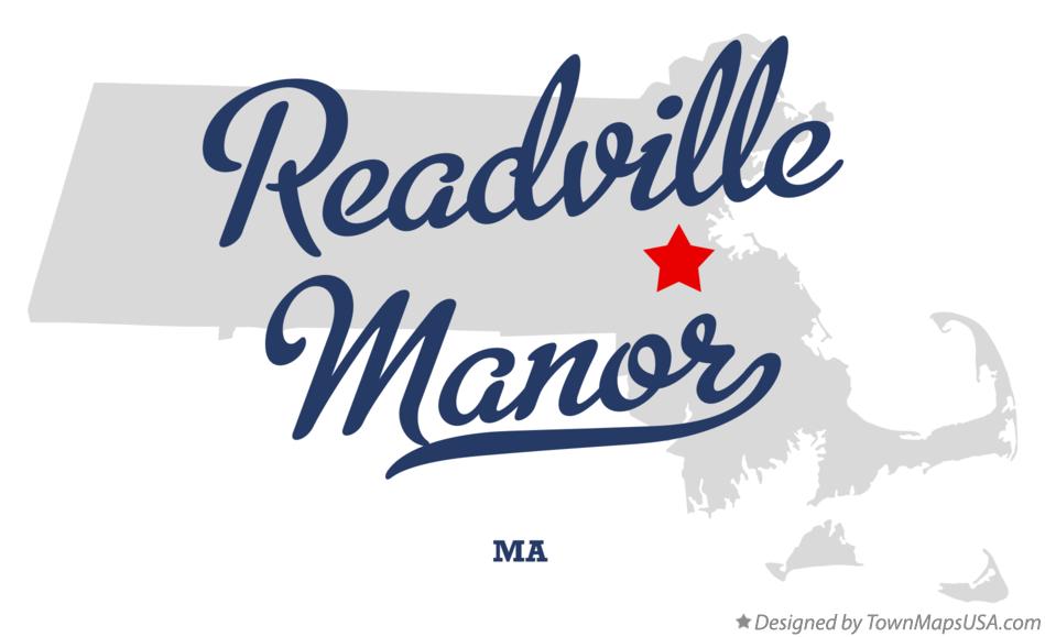 Map of Readville Manor Massachusetts MA