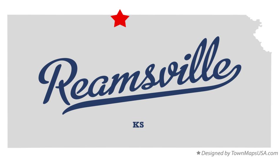 Map of Reamsville Kansas KS