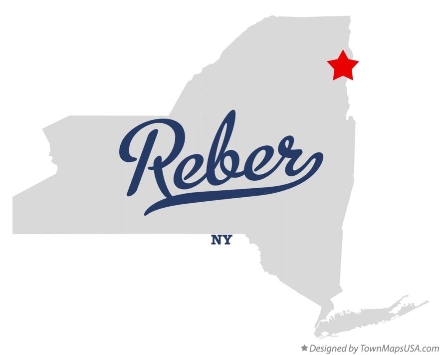 Map of Reber New York NY