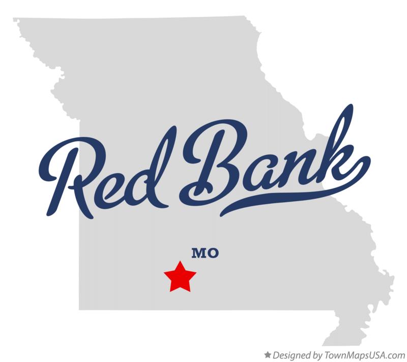 Map of Red Bank Missouri MO