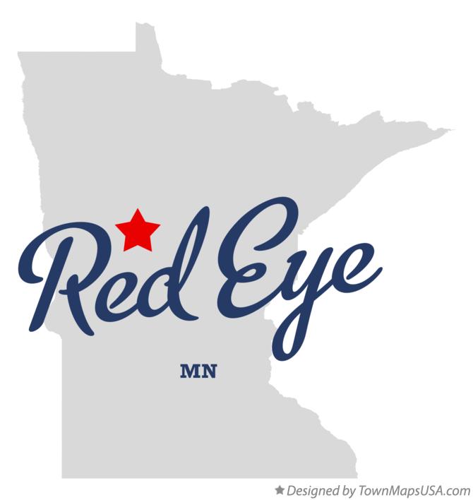Map of Red Eye Minnesota MN