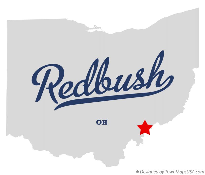 Map of Redbush Ohio OH
