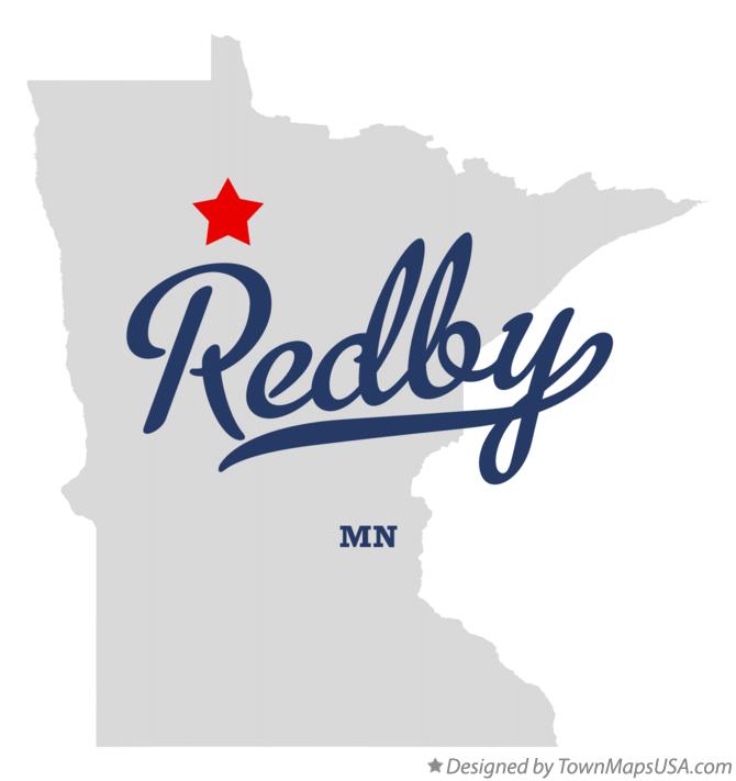 Map of Redby Minnesota MN